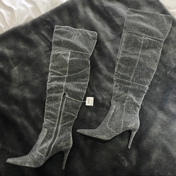 Brash Shoes - BRAND NEW W/O TAGS Sparkly Tall Boots